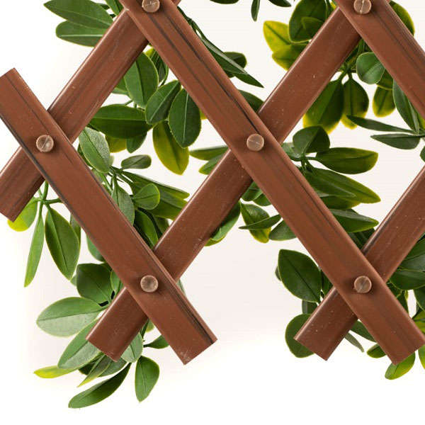 Tropical Yellow Leaf Expandable Lattice