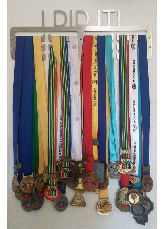 Eboy steel Medal Holder for Sports or Achievements - Stainless Steel