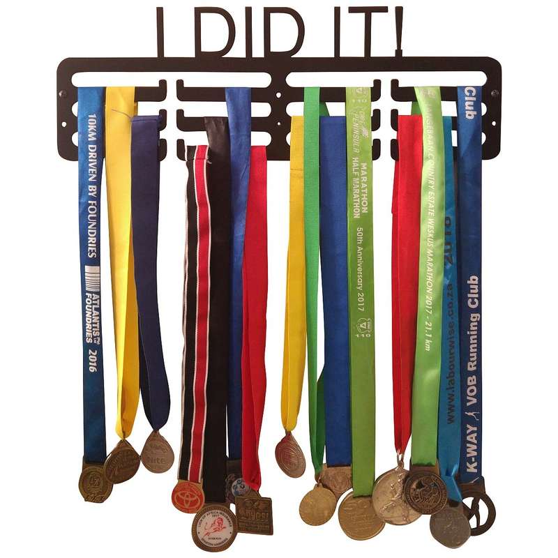 Eboy Steel Medal Holder for Sports or Achievements - Black