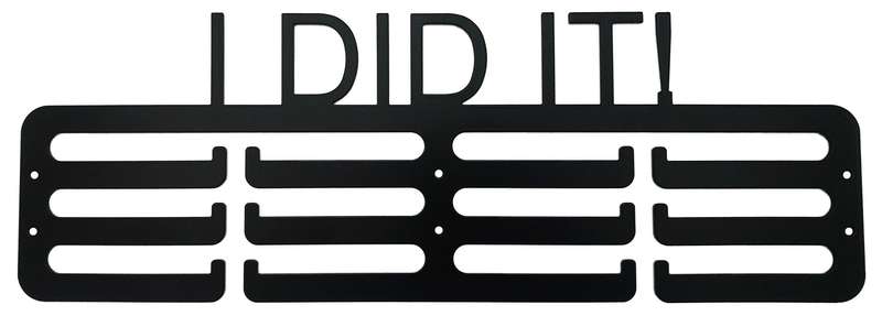 Eboy Steel Medal Holder for Sports or Achievements - Black
