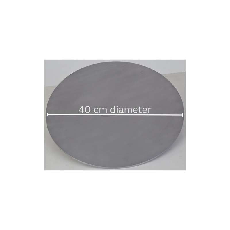 Eboy Steel Pizza Baking Sheet 40 cm Round - Stainless Steel