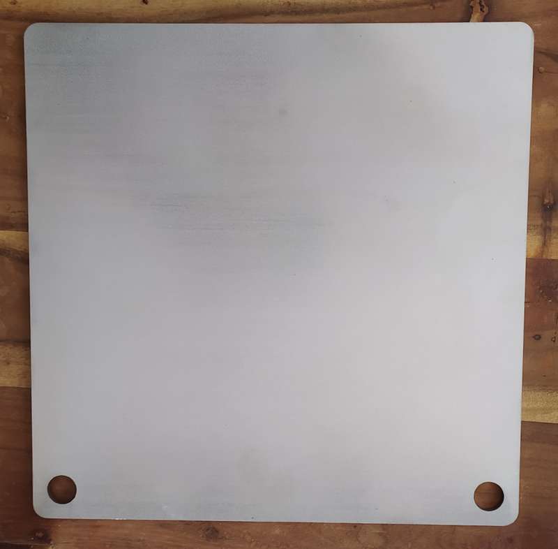 Eboy Steel Pizza Baking Sheet 33 cm x 33 cm with Holes - Stainless Steel