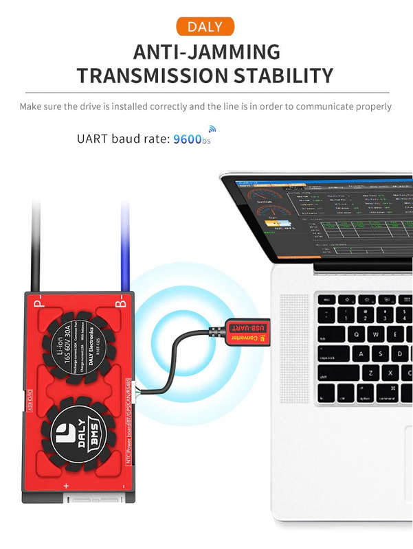 Daly Smart BMS Accessory - 6Pin UART Converter