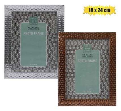 Picture Frame Pl Metallic 18X24Cm Asstd