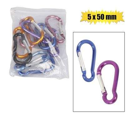 Snap-Hook Aluminium 5X50Mm          Bulk