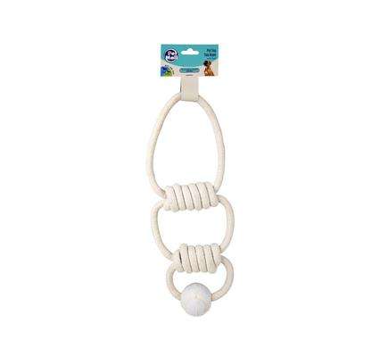 Pet Toy Ball W/Bell Asstd 8.5Cm