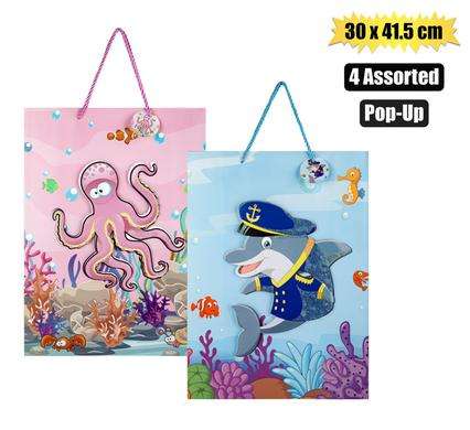 Gift-Bag Solid Color Med 18X23Cm