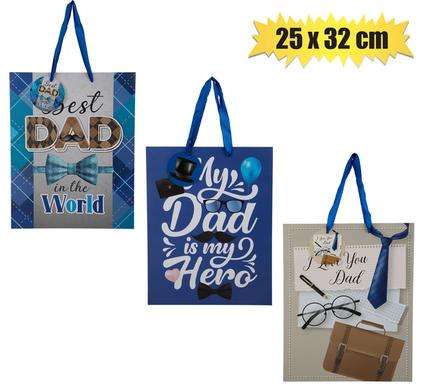 Gift-Bag Pastel Color Med 18X23Cm