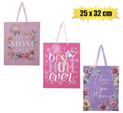 Gift-Bag Pastel Color Lrg 25X32Cm