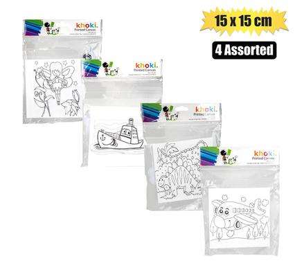 Art+Craft Paint Canvas Printed 34X14Cm