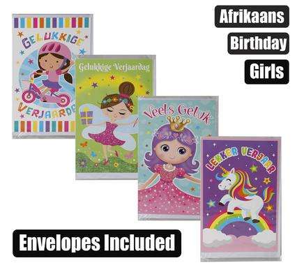 Card & Envelope Birthday - Boy Afr
