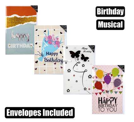 Card & Envelope Birthday - Musical (2)