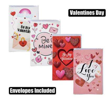 Card & Env Mini Valentines         7X7Cm