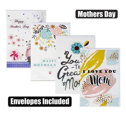 Card & Env Mini Mothers Day        7X7Cm