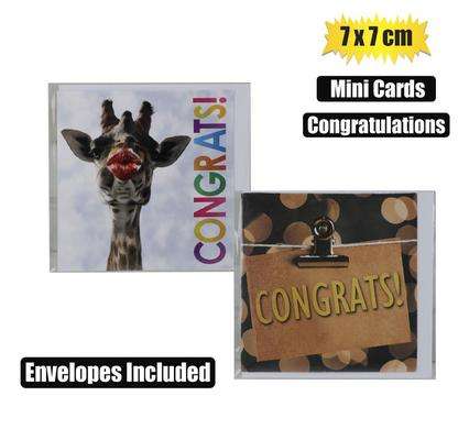 Card & Env Mini 5 Pack Asstd Designs
