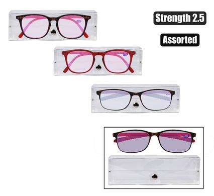 Reading Glass 1 Style Asst Col Stren:1.5