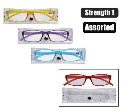 Reading Glass 1 Style Asst Col Stren:2.5