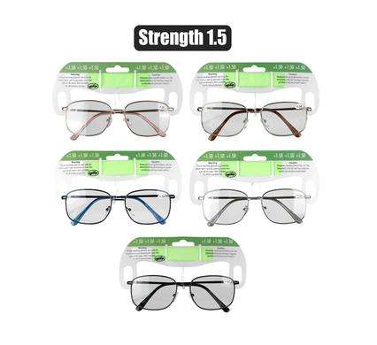 Reading Glass Metal Asstd Strength:3