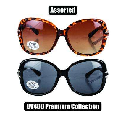 Sunglass Pre/Lds Rnd Med Classic Min
