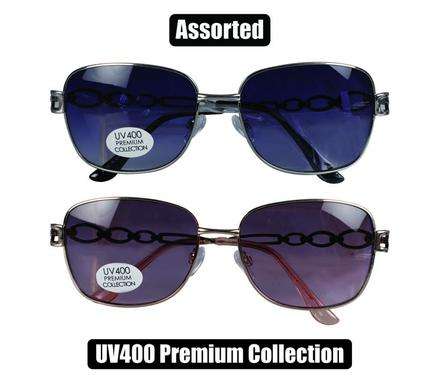 Sunglass Pre/Mens Sq Metal