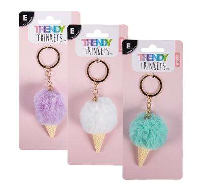 Keychain Teddy Bear 12Cm Asst