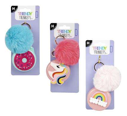 Keychain Mini Backpack Flamingo/Unicorn