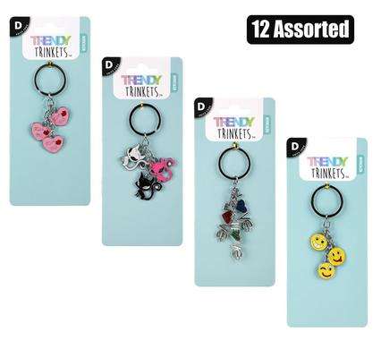 Keychain Mtl Dad/Mom Asstd