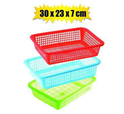 Basket Pl Multi Use 26L 45X33X22Cm