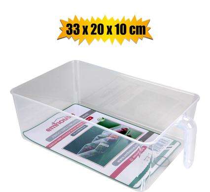 Organiser Tray Clear 31X15X9Cm