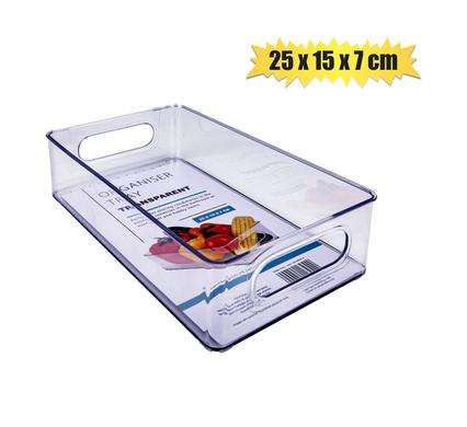 Basket Pl Circles 34X25X8Cm 6,5L