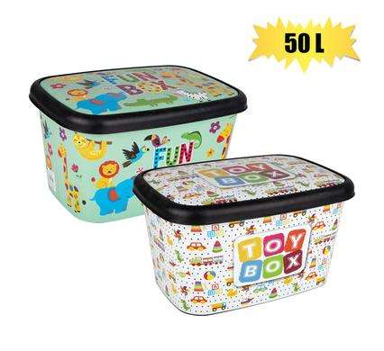 Storage Box Glider 16L 39X30X19Cm Wheels