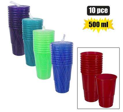 Tumbler Pl 280Ml Clear