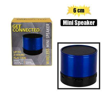Wireless Speaker Mini 6Cm Metal Case