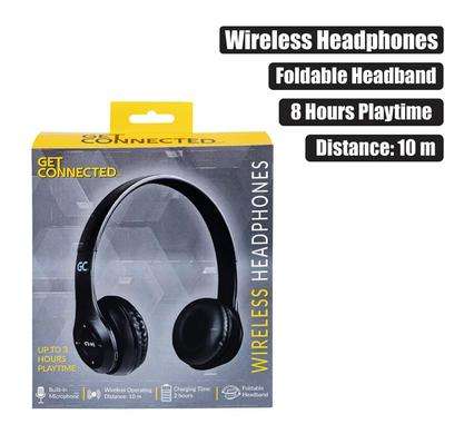 Wireless Headphones With Mic Small Pads