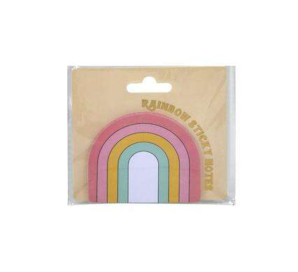 NOTE-PAD SELF-STICK RAINBOW