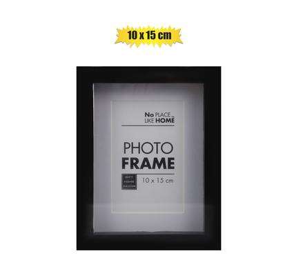 Picture-Frame Pl Shadow Box 10X15Cm Blk