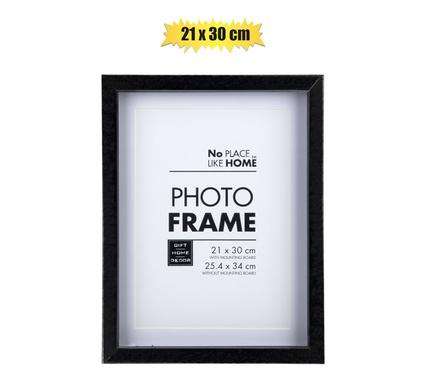 Picture-Frame Pl Shadow Box 21X30Cm Blk
