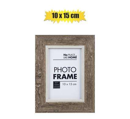 PICTURE-FRAME PL WOODGRAIN 10x15cm