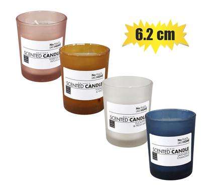 Candle In Holder Gls 6.2Cm Revive Asstd