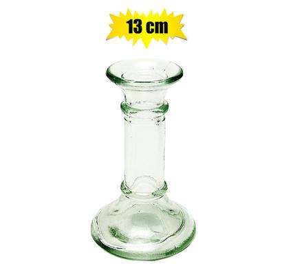 Candle-Holder Gls 13Cm Clear
