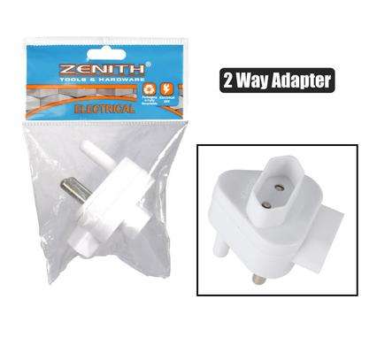 Plug-Adaptor 2X2Pin Euro          Zenith