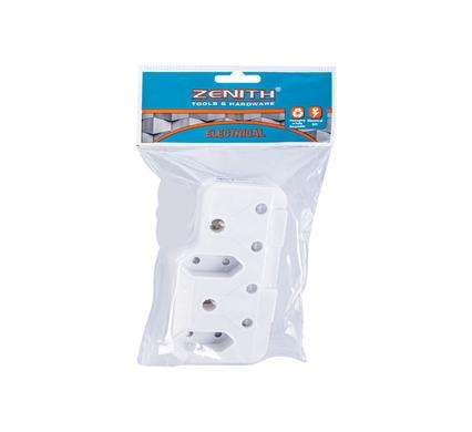 Plug-Adaptor 2X16Amp 2X5Amp       Zenith