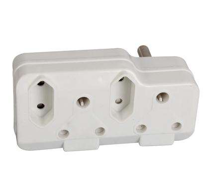 Plug-Adaptor 2X16Amp 2X5Amp         Bulk