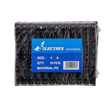 Strip-Connect 5Amp 12-Way Black     Bulk