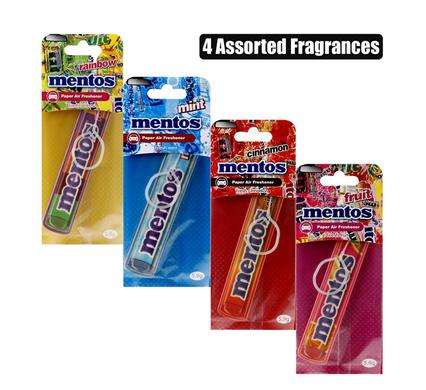 Car Air Freshener Mentos Paper Asst