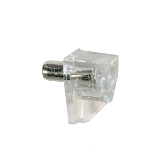 Shelf Support, Pin, Clear, 1000 Pieces