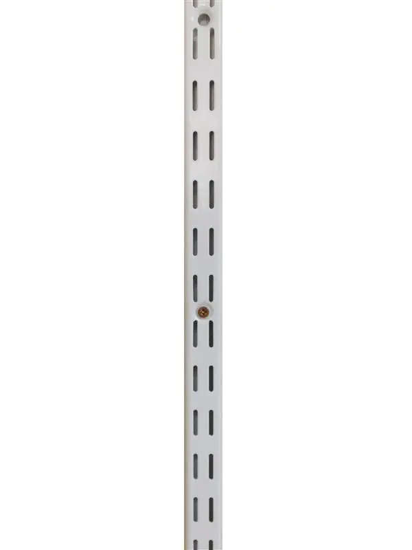 Double Slot Wallband, White, 1280mm