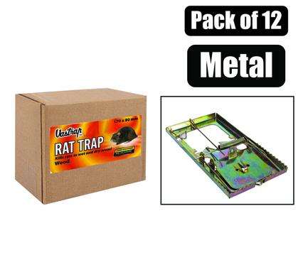 Vastrap Trap Rat Metal Bulk Packed