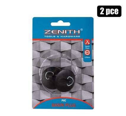 Basin-Plug 2Pce Black             Zenith