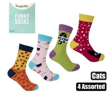 Socks Unisex Cat Designs